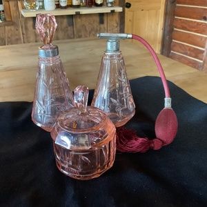 Vintage Art Deco Perfume Bottles